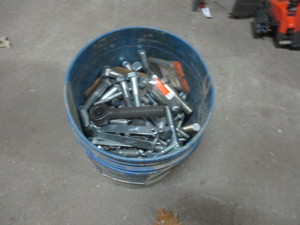 lot 7 image: Bucket of New Bolts