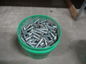 lot 10 image: Bucket of New Bolts