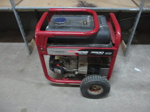 lot 34 image: Coleman Powermate 3500 Generator