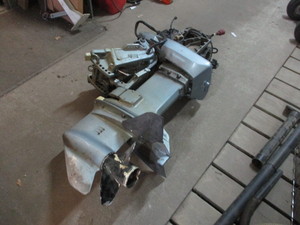 lot 109 image: OMC Outboard Motor Power Trim Tilt Parts or repair