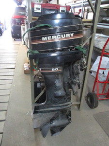 lot 113 image: Mercury 50HP Engine