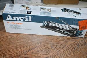 Anvil 14 tile cutter