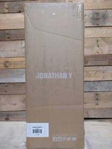 JONATHAN Y Caleb 3-Light 22 in. Brass GoldBlack Wall Sconce