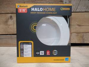 Halo RL 5 in. and 6 in. White Bluetooth Smart Integrated LED Recessed Ceiling Light, Tunable CCT (2700k-5000K)