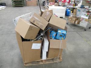 lot 307 image: Pallet of Miscellaneous Overstock items from Warehouse - Mainly Home Depot