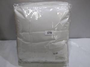 lot 370 image: NEW - DuPont NuAir Allergy-Proof Mattress Pad - White - Full Size