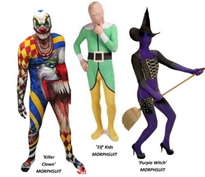 lot 315 image: Pallet of NEW MasksCostumesAccessories from Morphsuit