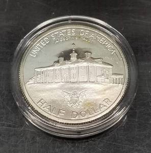 1982 WASHINGTON US SILVER COMMEMORATIVE HALF DOLLAR
