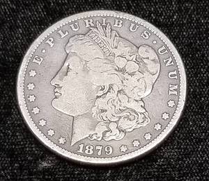 1879-S US MORGAN SILVER DOLLAR