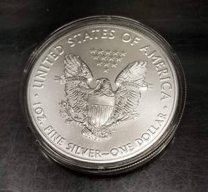 2021 type 1 AMERICAN SILVER EAGLE 1 TROY OZ .999 FINE SILVER