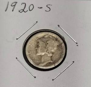 2 MERCURY DIMES 19020-S 1926-D