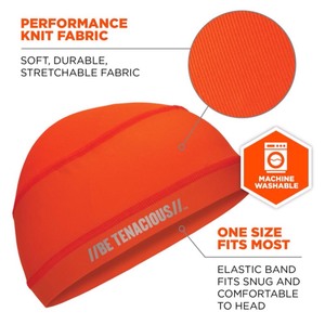 Ergodyne Chill-Its Orange Cooling Skull Cap