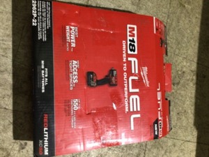 Milwaukee M18 FUEL GEN-2 18-Volt Lithium-Ion Brushless Cordless Mid Torque 12 in. Impact Wrench with Pin Detent Kit