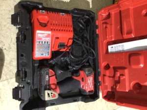 Milwaukee M18 FUEL SURGE 18-Volt Lithium-Ion Brushless Cordless 14 in. Hex Impact Driver Compact Kit w(2) 2.0Ah Batteries, Case