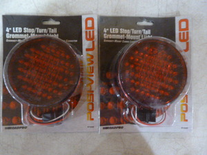 lot 76 image: 2 Road Pro 4 LED StopTurnTail Lights
