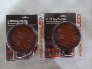 lot 77 image: 2 Road Pro 4 LED StopTurnTail Lights