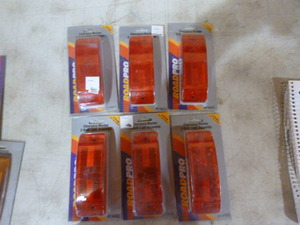 lot 97 image: 6 Road Pro ClearanceMarker 2-Bulb Light Assemblies