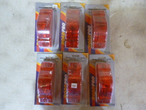 lot 99 image: 6 Road Pro ClearanceMarker Multi-Function Sealed Light Assemblies