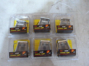 lot 118 image: 6 LeCor License Lights