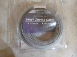 lot 154 image: Baron High Performance Vinyl Coated Cable