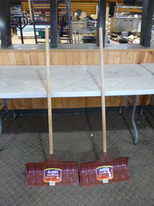 lot 213 image: 2 Ames Snow Hawk Snow Shovels