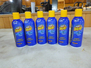 lot 242 image: 6 Bottles of Code Blue Odor Eliminator