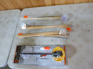 lot 256 image: 3 Ice Fishing Tip-Ups