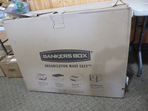 lot 274 image: Case of Bankers Box Heavy Duty Storage Boxes with Lids