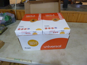 lot 278 image: Case of Universal Legal Size Printing Paper