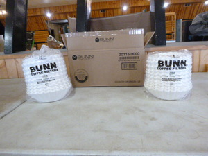 lot 301 image: Case of Bunn Coffee Filters