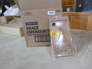lot 326 image: Case of The Doctors Brace Emergency Kit