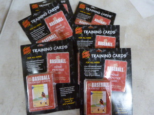 lot 350 image: 6 Sportmoves Training Cards