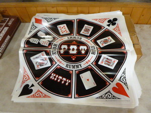 lot 355 image: Hoyle Rummy Mats