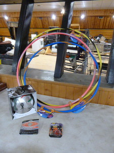 lot 357 image: Hula Hoops and Soccer Ball
