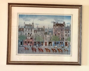 Vintage Framed Print by Michel Delacroix