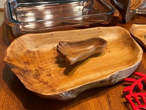 Vintage Wooden Serving Items & More