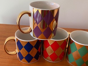 Set of Four Horchow Coffee Mugs