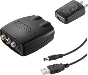 lot 13 image: Insignia - HDMI to RCA Converter - Black