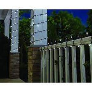 lot 16 image: Hampton Bay 100-Light LED Smooth Mini Cool White Garden String Light