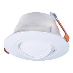 lot 86 image: Halo RA 6 in. Selectable CCT New Construction or Remodel Canless Recessed Adjustable Gimbal Integrated LED Kit
