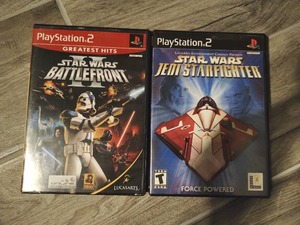 lot 18 image: Two PlayStation2 Star Wars Games
