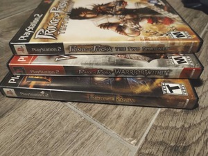 lot 21 image: Three PlayStation2 Prince of Persia Games with Memory Card