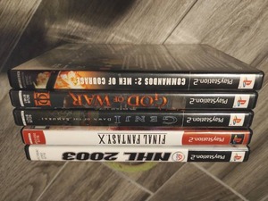 lot 23 image: Five PlayStation2 Games