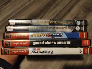 lot 24 image: Five PlayStation2 Games