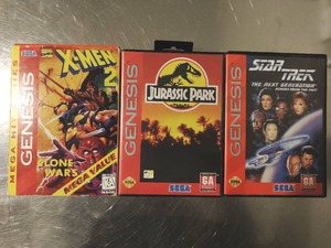 lot 159 image: Three Sega Genesis Games