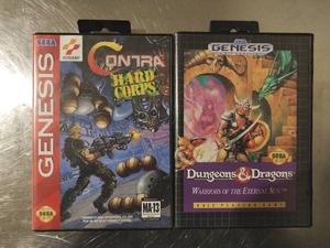 lot 161 image: Two Sega Genesis Games