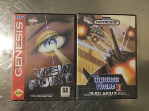 lot 163 image: Two Sega Genesis Games