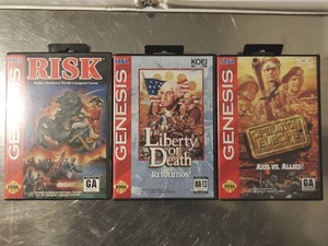 lot 164 image: Three Sega Genesis Games