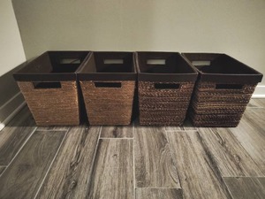 lot 167 image: Four Storage Bins