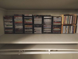 lot 169 image: Huge Collection of CDs with CD Racks